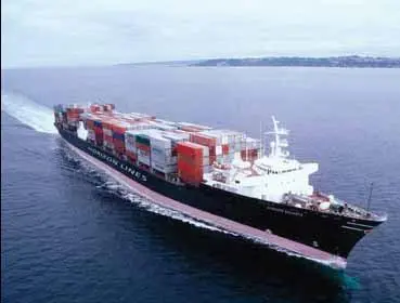 The vessel chosen for the first trial was the containership Horizon Reliance