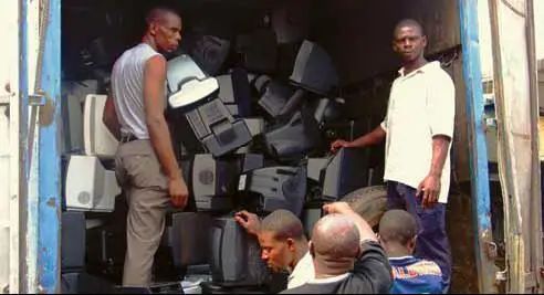 Each year approximately 1.5 million waste-loaded containers are shipped illegally