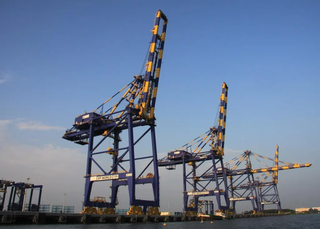 Vallarpadam (pictured) and Vizinjam will be fighting for the same transhipment traffic