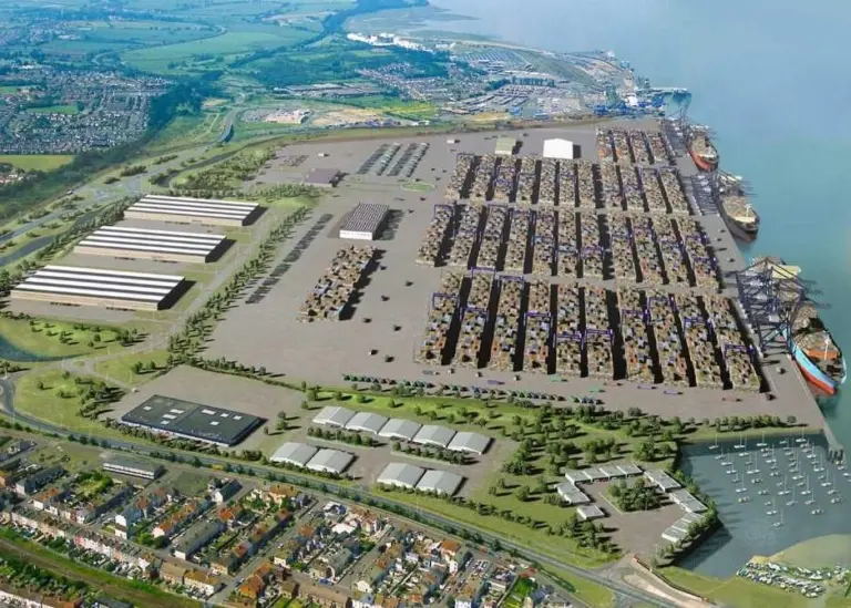 HPH has been granted a 10-year extension to its planning approval. Credit - Harwich International Port
