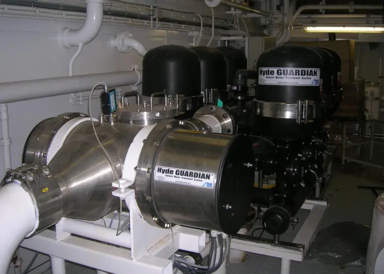 Hyde Marine's GUARDIAN Ballast Water Treatment (BWT) System