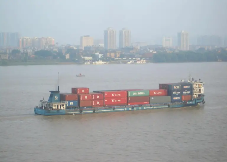 Shipping dangerous cargo is a profitable business on the Yangtze Photo: V Menkov