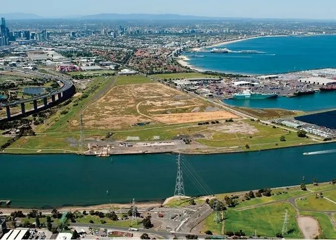 Webb Dock is a major part of Melbourne’s container growth strategy Photo: Port of Melbourne Corporation