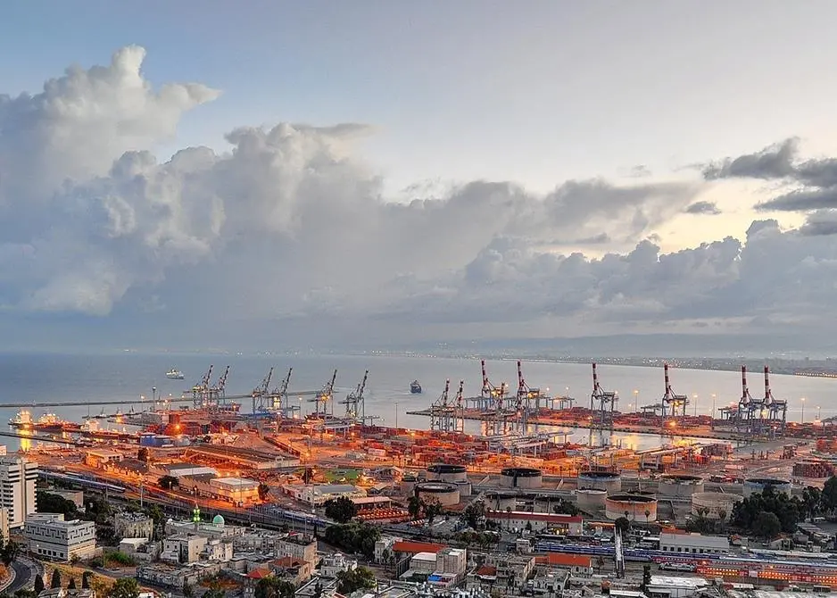 The new terminals at Ashdod and Haifa have been designed to handle EEE class vessels. Photo: Tsaiproject