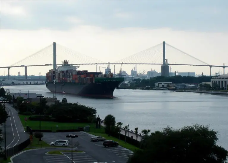 The proposed US$3.3bn cargo terminal will be built for the Savannah River. Photo: Marque 1313