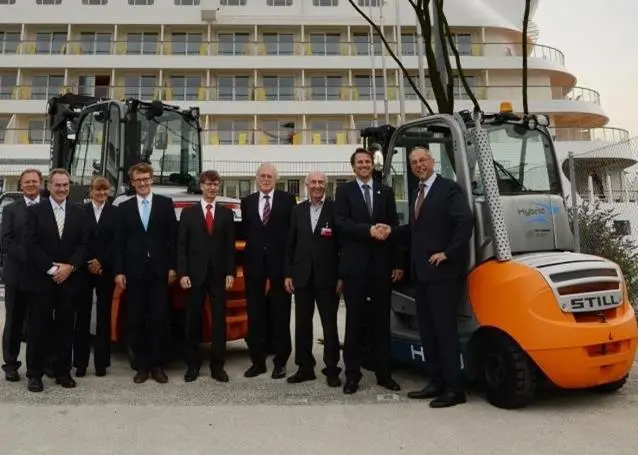 Cruising just got greener at Hamburg thanks to the STILL RX 70 Hybrid lift truck