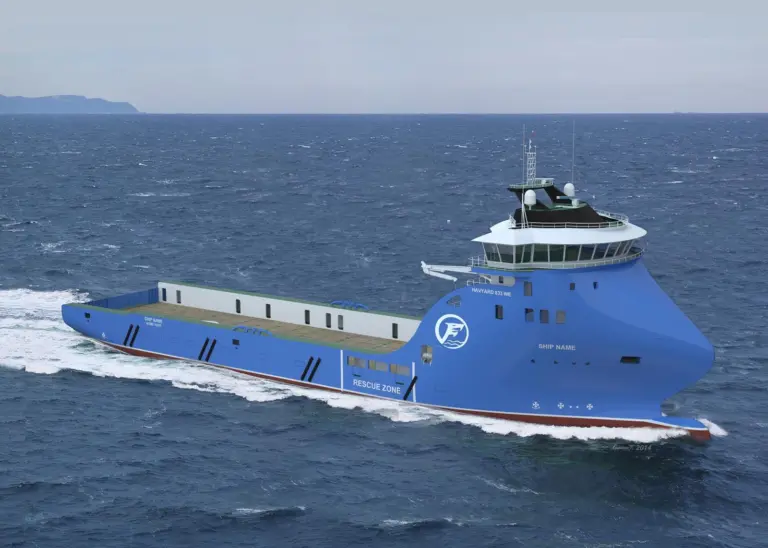 Havyard`s WE 833 ICE PSV will be delivered to Fafnir with a hybrid power system from Norwegian Electric Systems (Havyard)