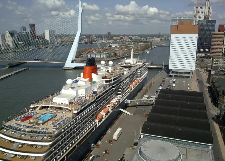 The Port of Rotterdam has strong maritime connectivity