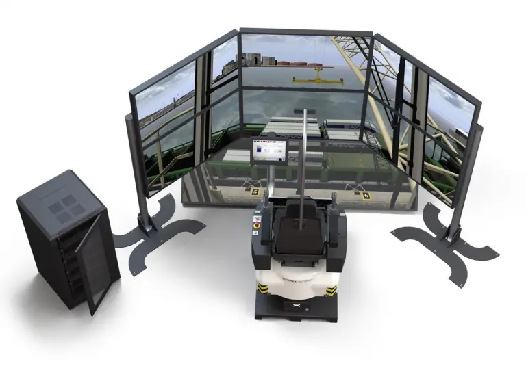 Terex updated simulator training