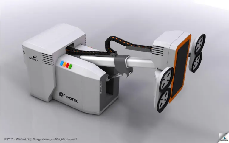 Cavotec and Wärtsilä are cooperating to develop an integrated marine wireless charging and automated mooring concept