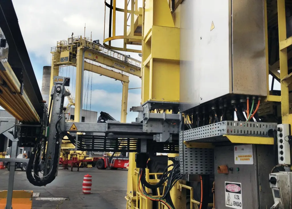 Conductix-Wampfler Brazil handled every aspect of the conversion of the RTGs