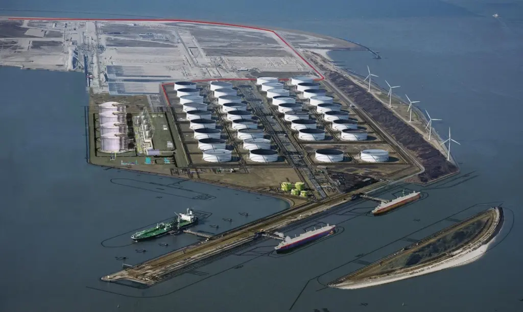 Rotterdam’s Gate LNG Terminal is doing its bit to help make LNG more commercially available Photo: Gate LNG Terminal