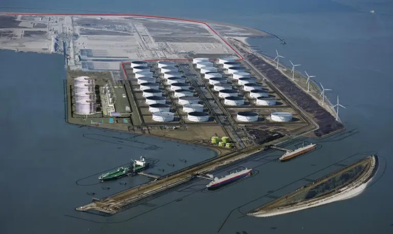 Rotterdam’s Gate LNG Terminal is doing its bit to help make LNG more commercially available Photo: Gate LNG Terminal