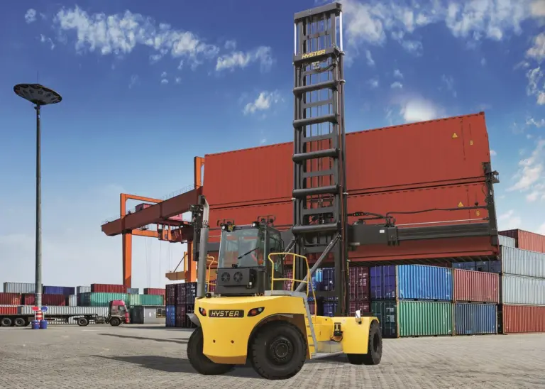 Empty container handler
