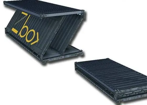 Cost saving: Navlandis’s ZBox claims to be able to take the place of empty containers