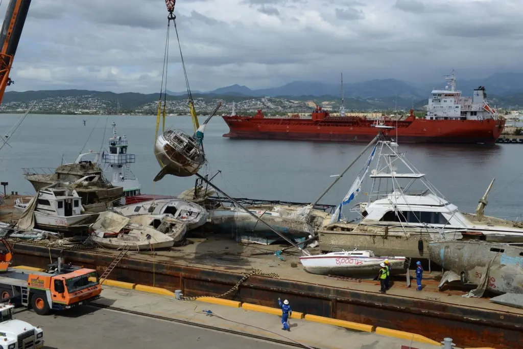 Hurricane damage has brought more Caribbean ports to the table to discuss the affects of climate change. Credit: Coast Guard News CC BY-NC-ND 2.0