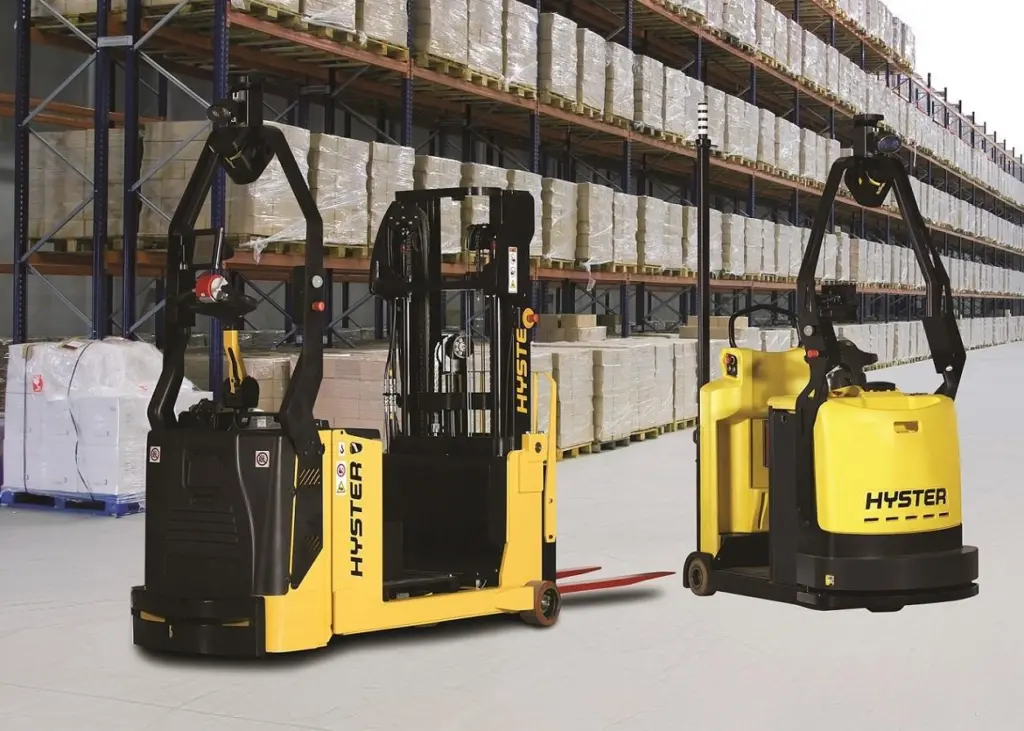 Robotised solutions from Hyster Photo: Hyster Europe