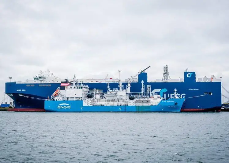 The first LNG bunkering facilities are being established at ports to meet the imminent arrival of LNG-powered vessels Photo: Port of Zeebrugge