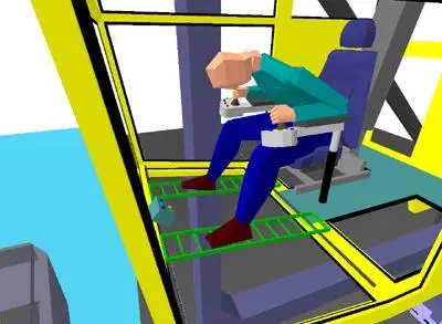 There's a lot wrong with being in a crane cab. Credit: CCD Design & Ergonomics