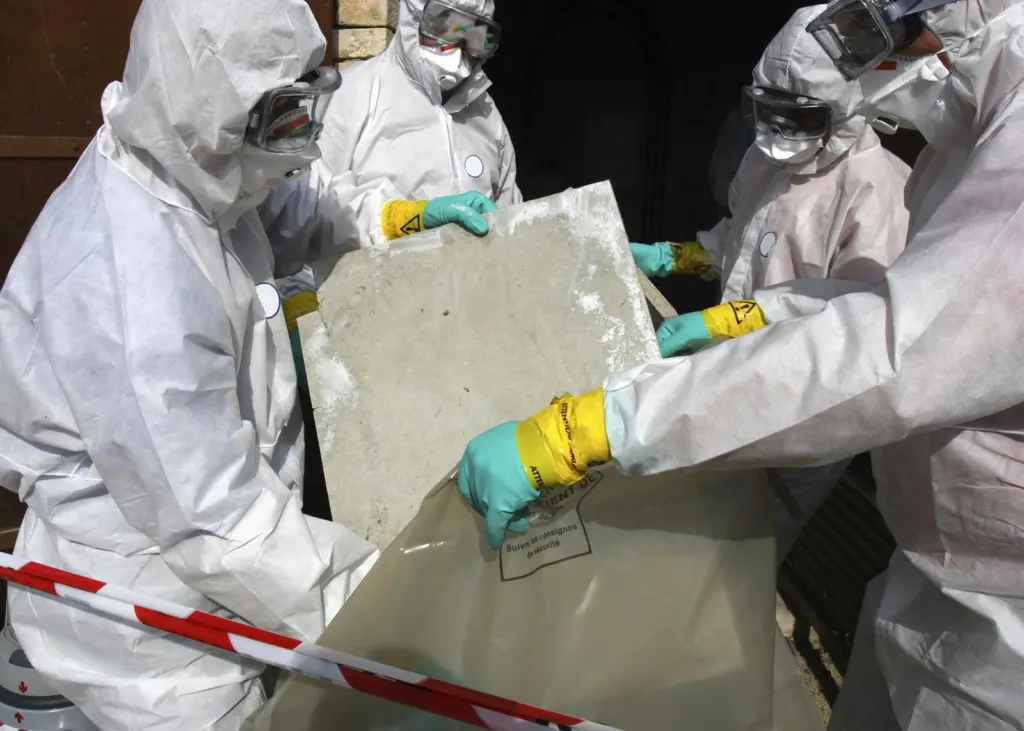asbestos handling