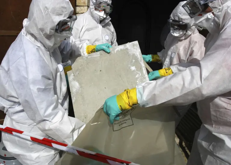 asbestos handling