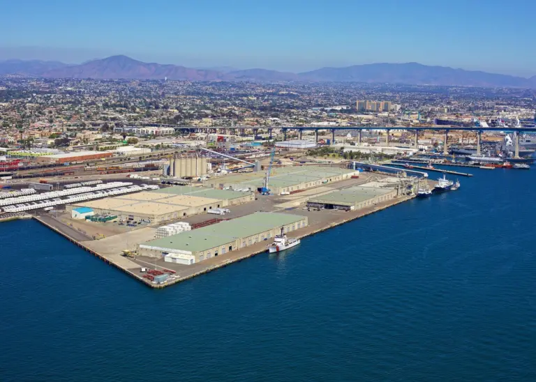 The Tenth Avenue Marine Terminal began a US$24 million redevelopment project in 2017 Photo: Port of San Diego