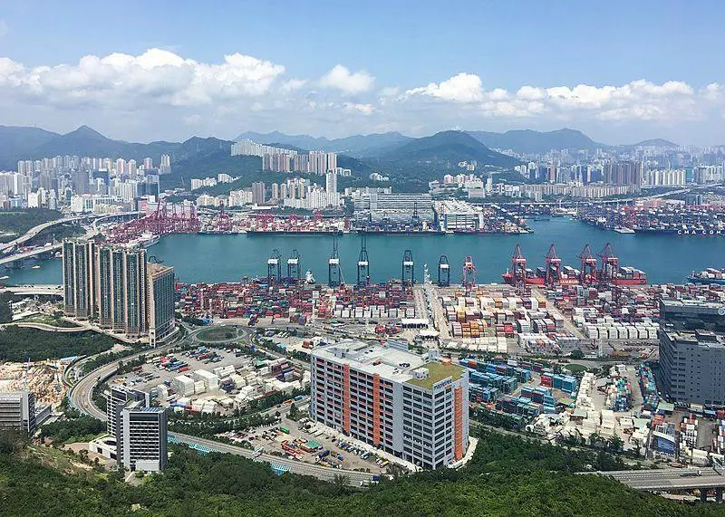 Kwai Tsing port