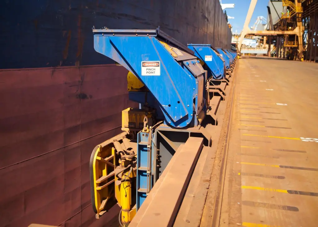 MoorMaster systems save time when berthing a ship saving fuel and reducing environmental impact Photo: Cavotec