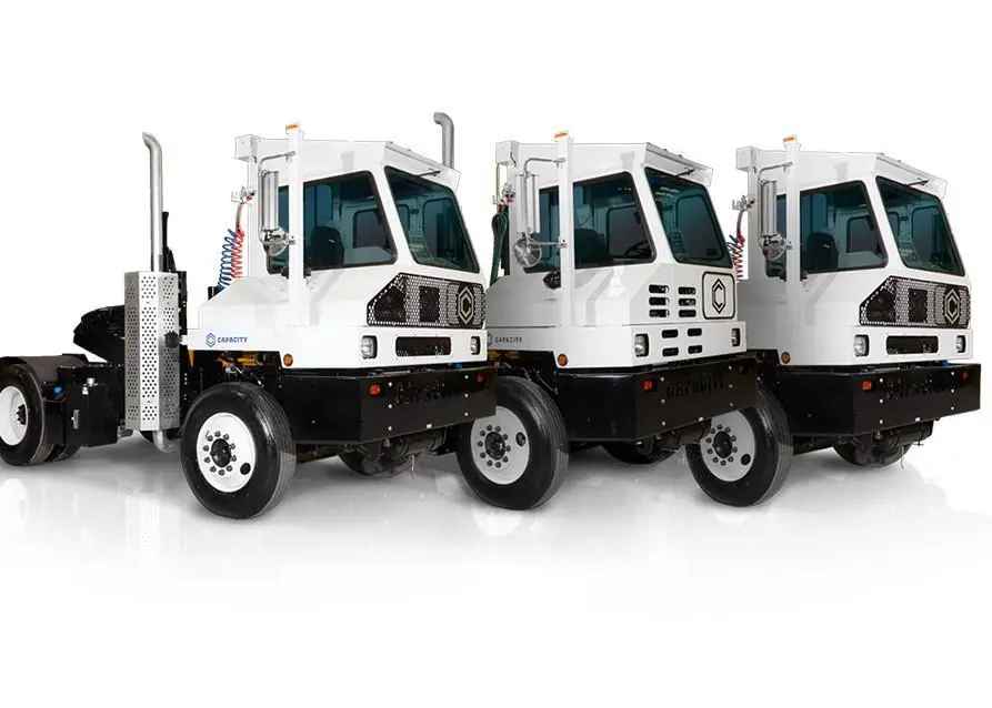 The colloration will leverage Capacity’s robust terminal truck platform Photo: Capacity Trucks