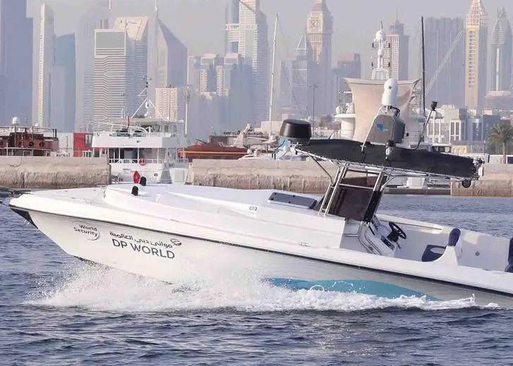DP World security boat