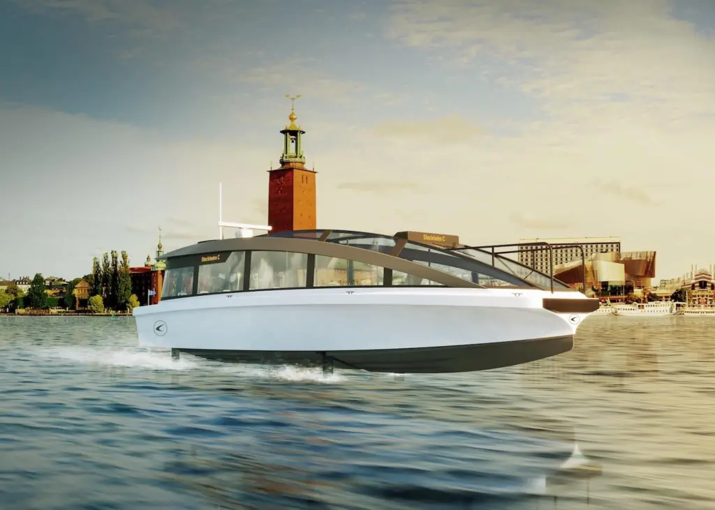 The Candela P-30 promises to reinvent commuting Photo: Candela