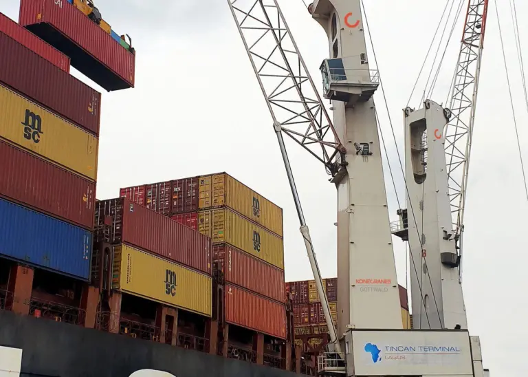 Konecranes Gottwald Model 7 Mobile Harbor Crane