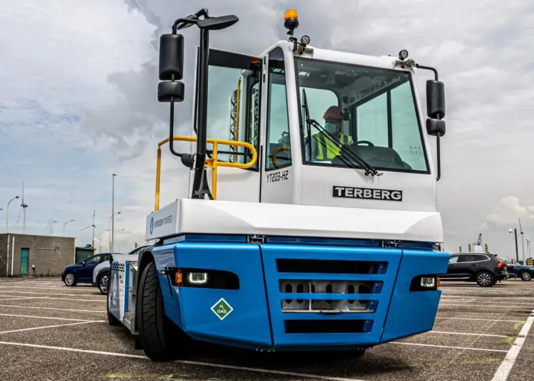 PSA Antwerp is testing the use of hydrogen in port equipment Photo: PSA Antwerp