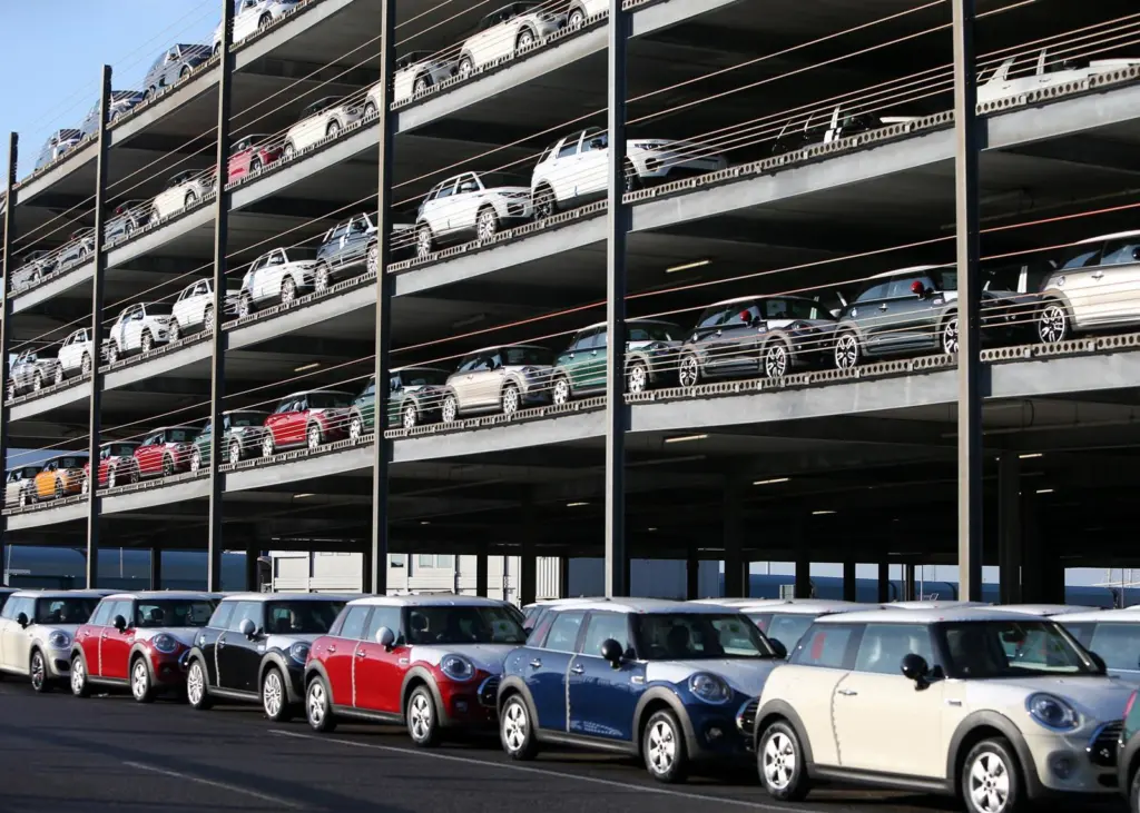 cars at Southampton