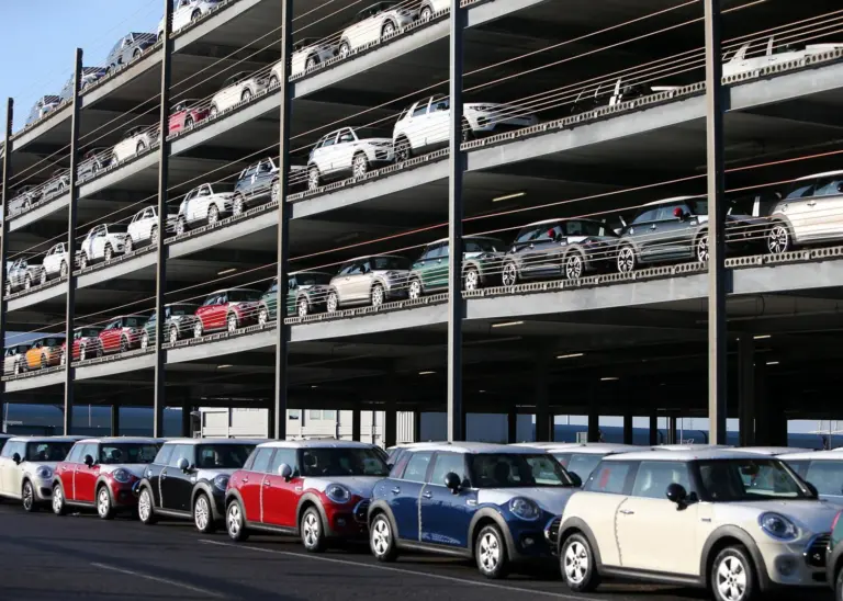 cars at Southampton