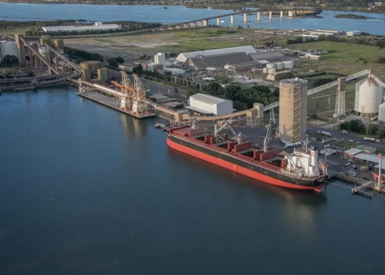 The Port of Newcastle is the first in Australasia to become a member of EcoPorts Photo: Port of Newcastle
