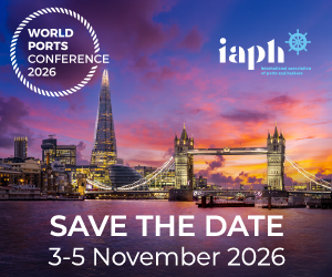 World Ports Conference 2026, 3rd to 5th November - Save the date