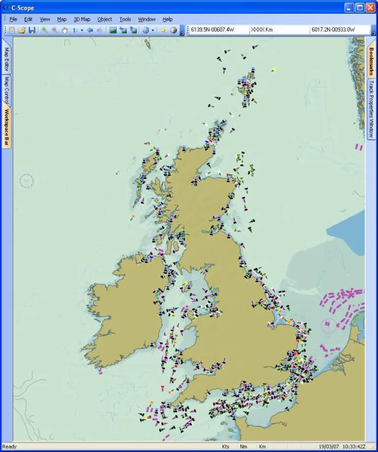 Port Strategy: Norcontrol C-Scope AIS Network around the UK
