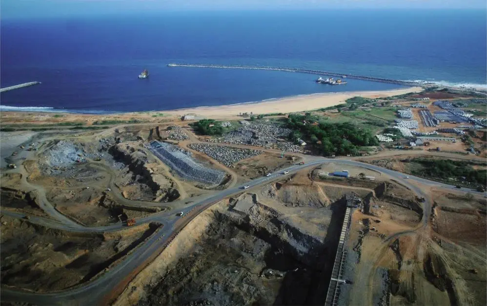 The new deep sea port at Hambantota is at the heart of many of Sri Lanka’s ambitions