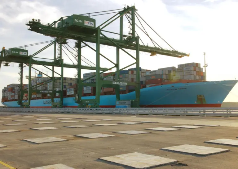 Van Phong aims to attracts ships like the 9,000 teu Mathilda Maersk