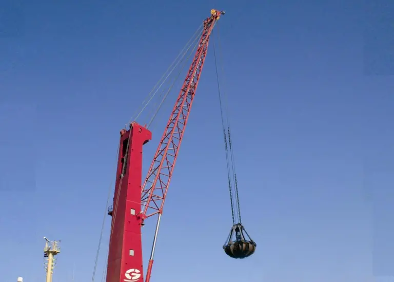 Crane mounted weighing dispenses with the need for separate systems