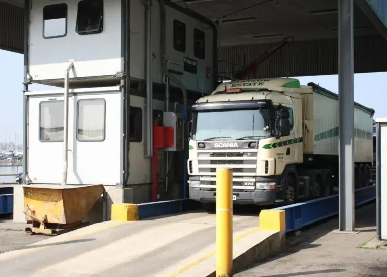 New weighbridge in action at Ipswich