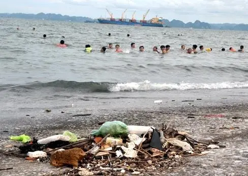 Ha Long Bay is highly polluted