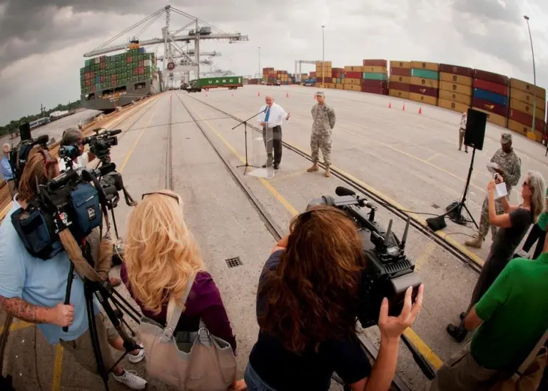 GPA's harbour deepening project has garnered much local and national interest. Credit: USACE