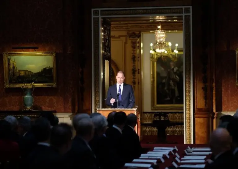 HRH The Duke of Cambridge unveils the SSI's declaration to help tackle illegal wildlife trafficking