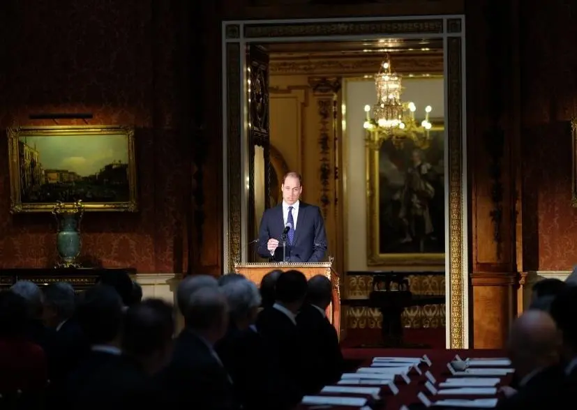 HRH The Duke of Cambridge unveils the SSI's declaration to help tackle illegal wildlife trafficking