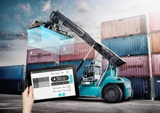 Konecranes presented a new Static Weighing System at TOC Europe