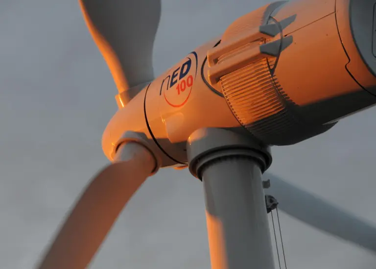 Shoreham’s pump room is powered by wind energy