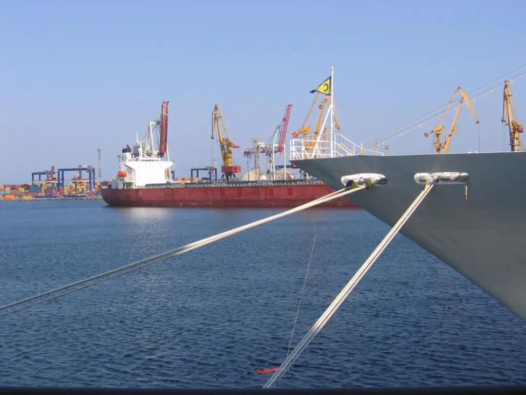 Dry gain: Grain handling capacity at Ukrainian ports is estimated at 64m tonnes per annum. Credit: Raymond Zoller