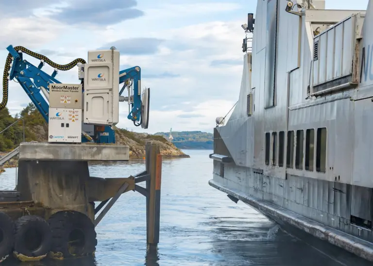 Wärtsilä's wireless charging system